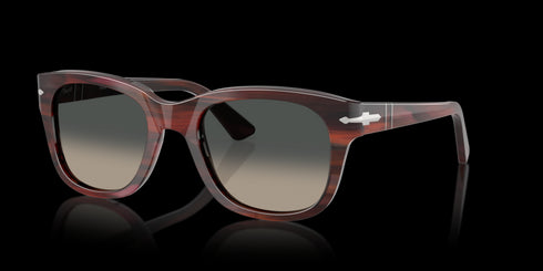 PERSOL 0po3372s 53 Striped Burgundy Accessories